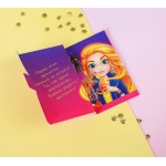 Духи в открытке для девочки "Веселого настроения!"